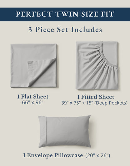100% Organic Cotton-Silver
