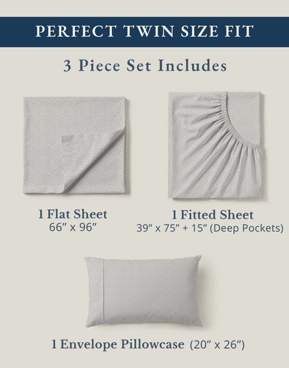 100% Organic Cotton-Snowdrop