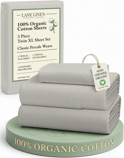 100% Organic Cotton-Snowdrop