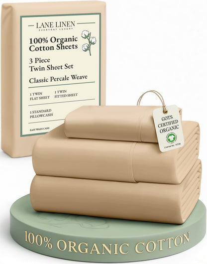 100% Organic Cotton-Linen