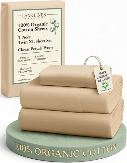 100% Organic Cotton-Linen