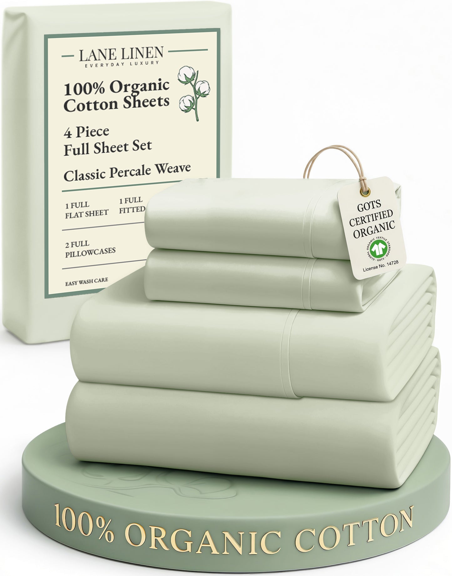 100% Organic Cotton-Mineral