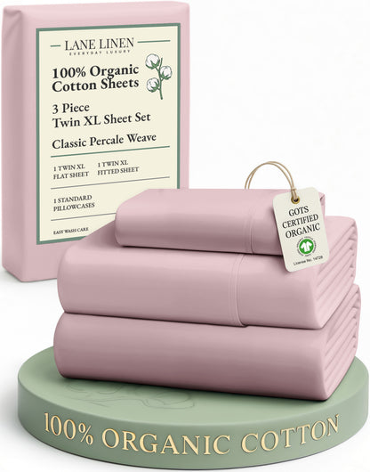 100% Organic Cotton-Sepia-Rose