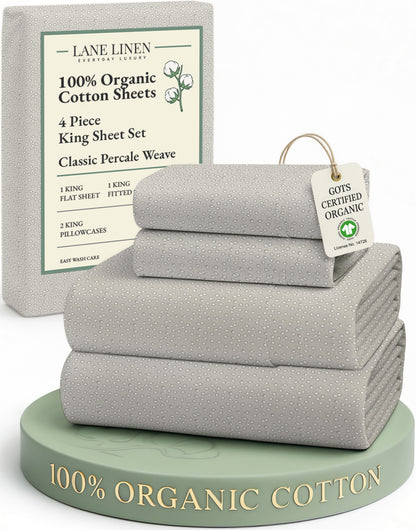 100% Organic Cotton-Snowdrop