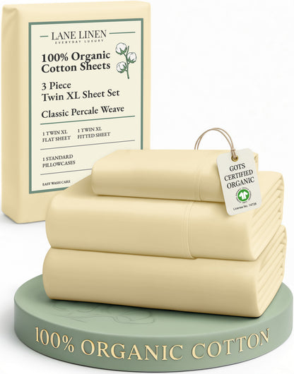 100% Organic Cotton-Vanilla
