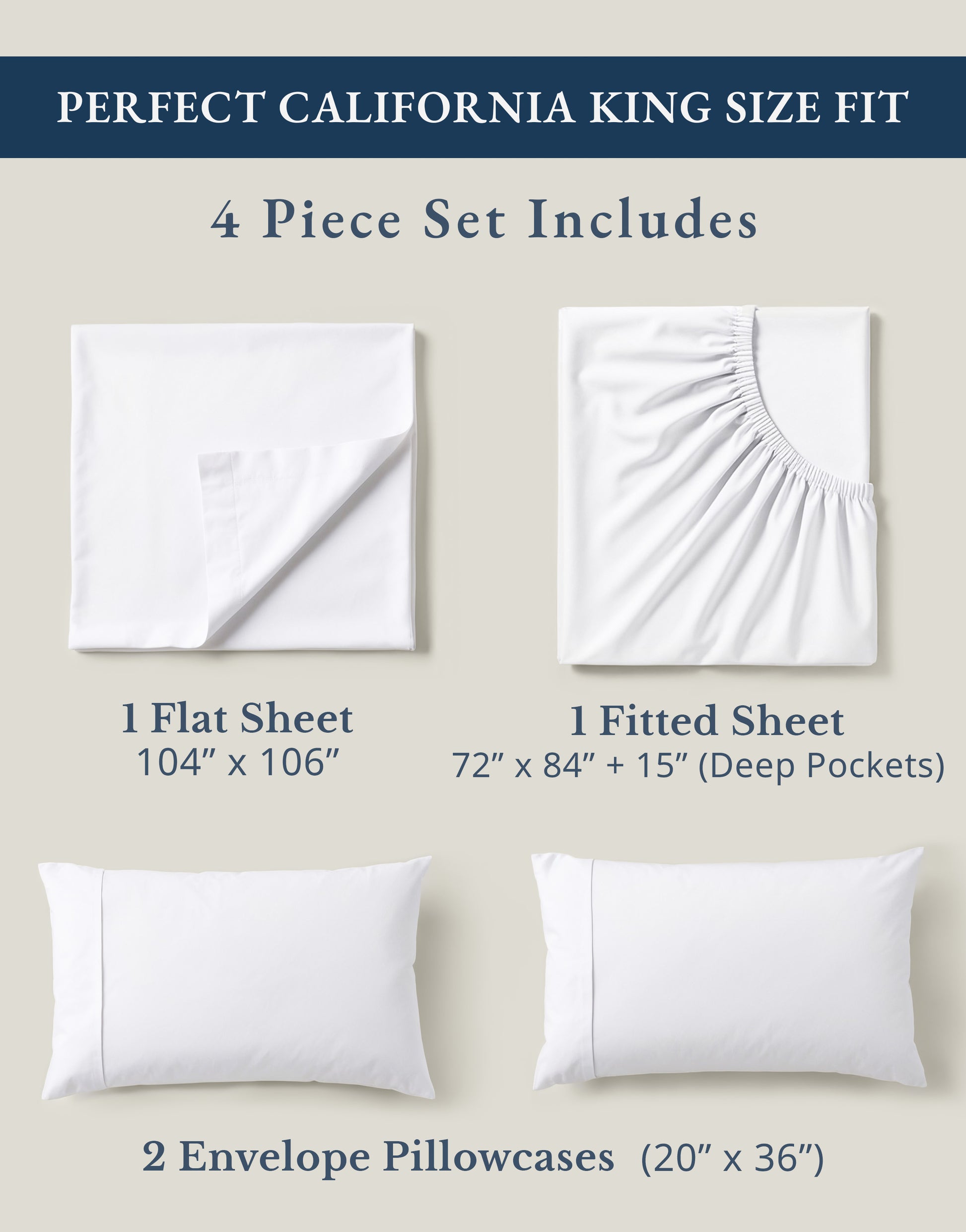100% Organic Cotton-White