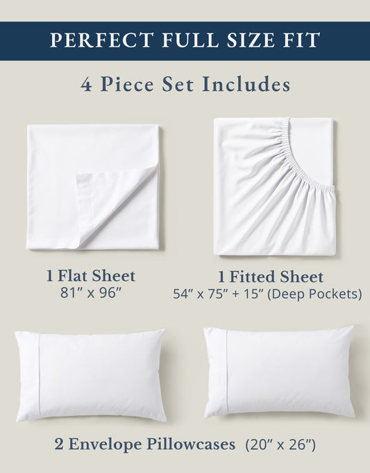 100% Organic Cotton-White