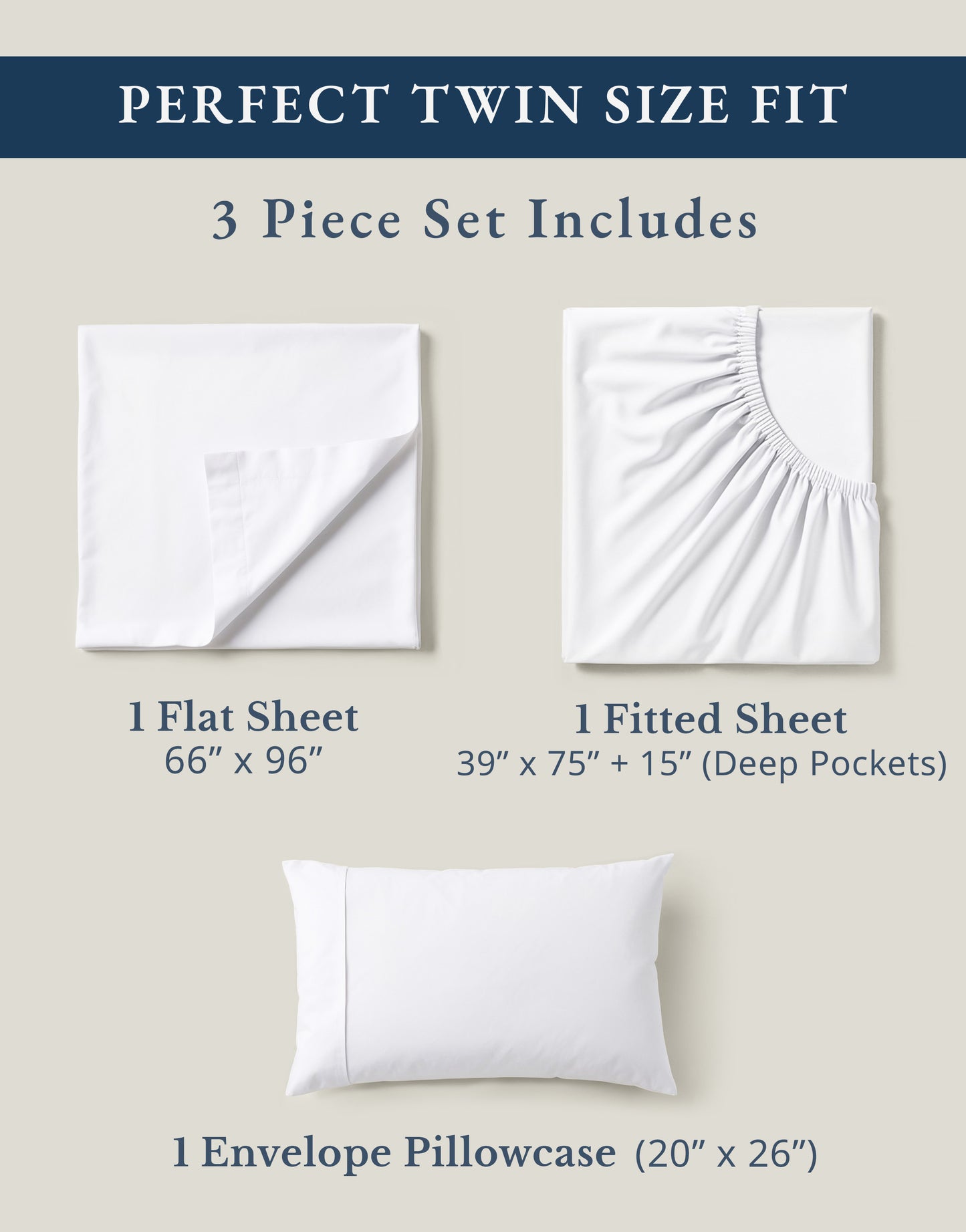 100% Organic Cotton-White