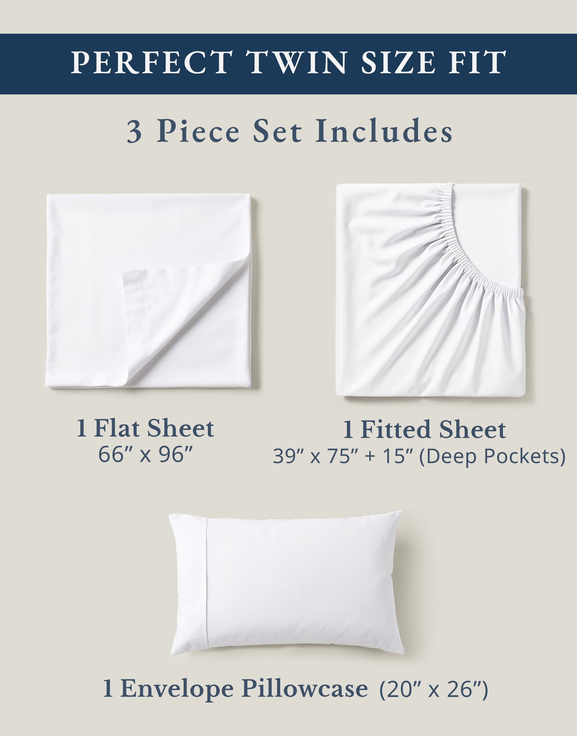 100% Organic Cotton-White