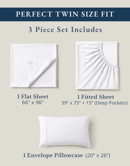 100% Organic Cotton-White
