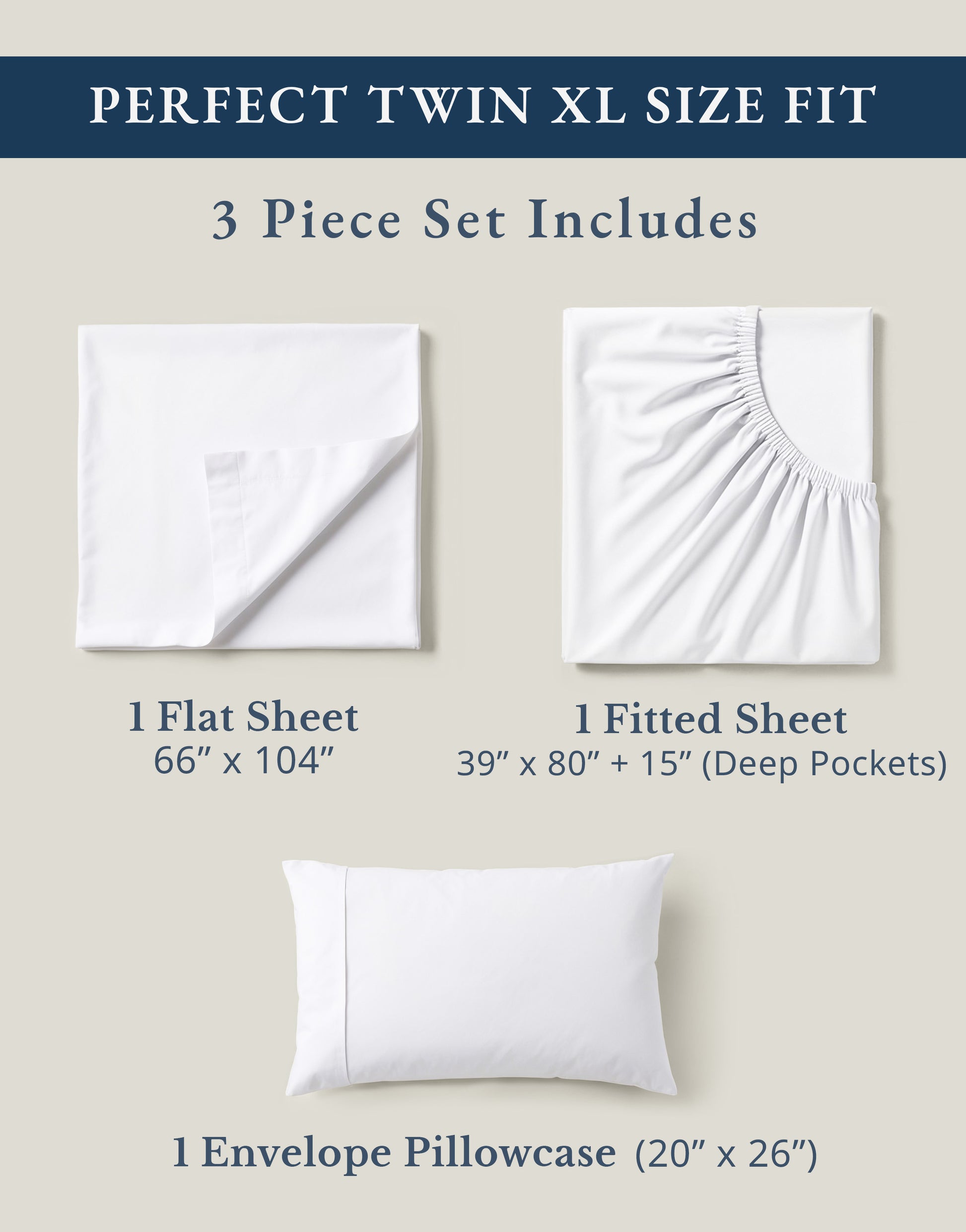 100% Organic Cotton-White