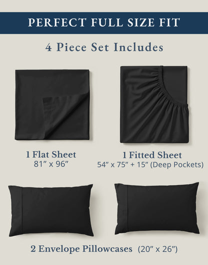 100% Organic Cotton-Black