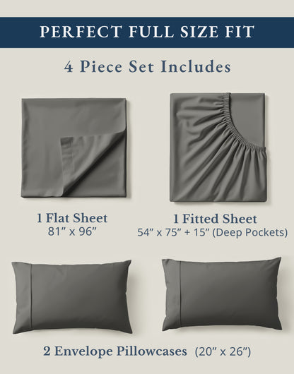 100% Organic Cotton-Charcoal