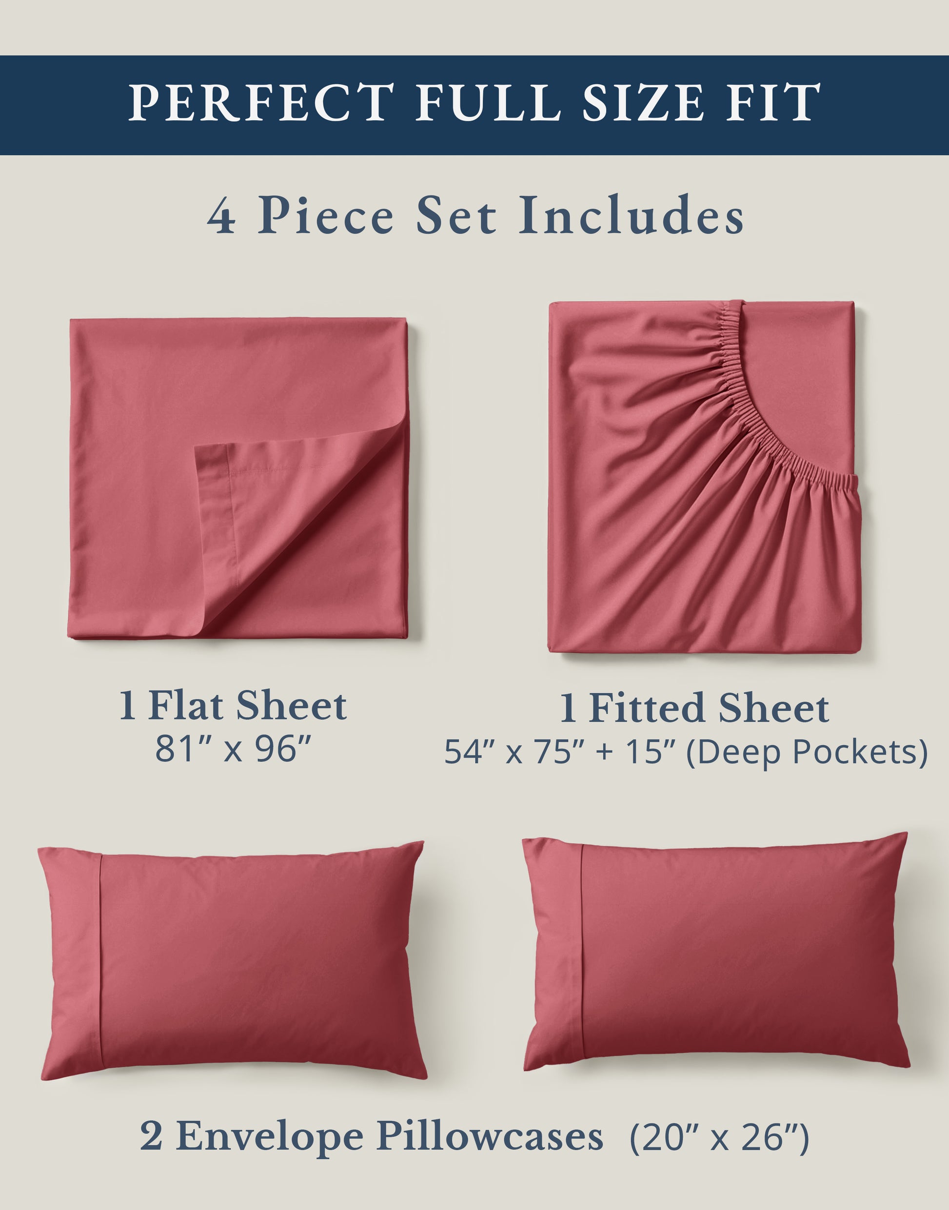 100% Organic Cotton-Mineral-Red