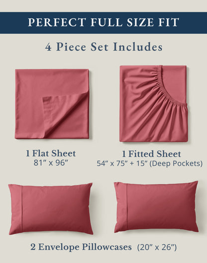 100% Organic Cotton-Mineral-Red