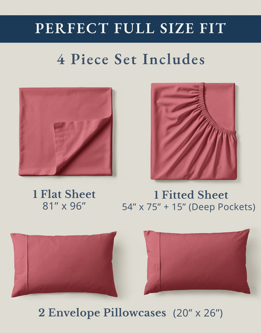 100% Organic Cotton-Mineral-Red
