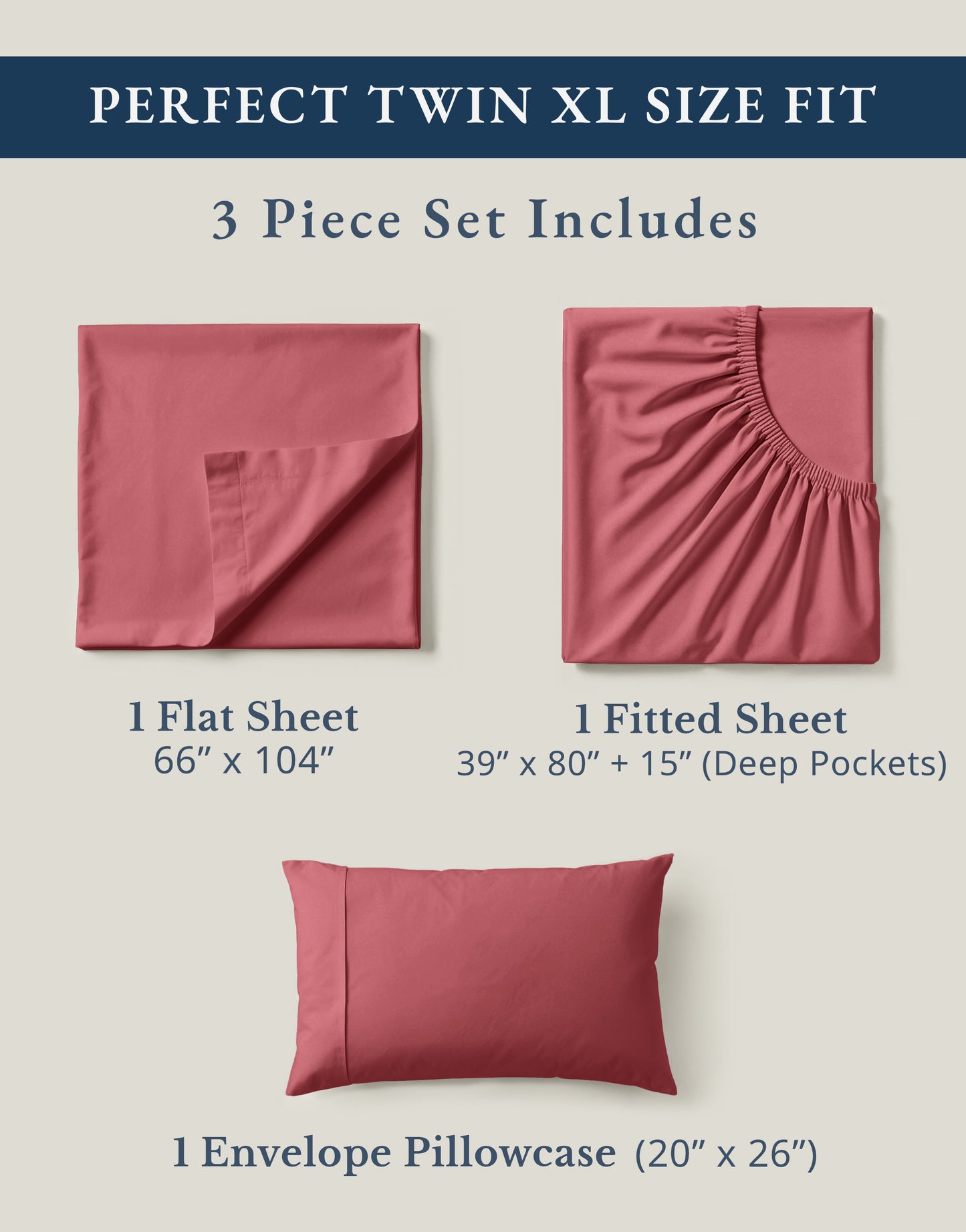 100% Organic Cotton-Mineral-Red