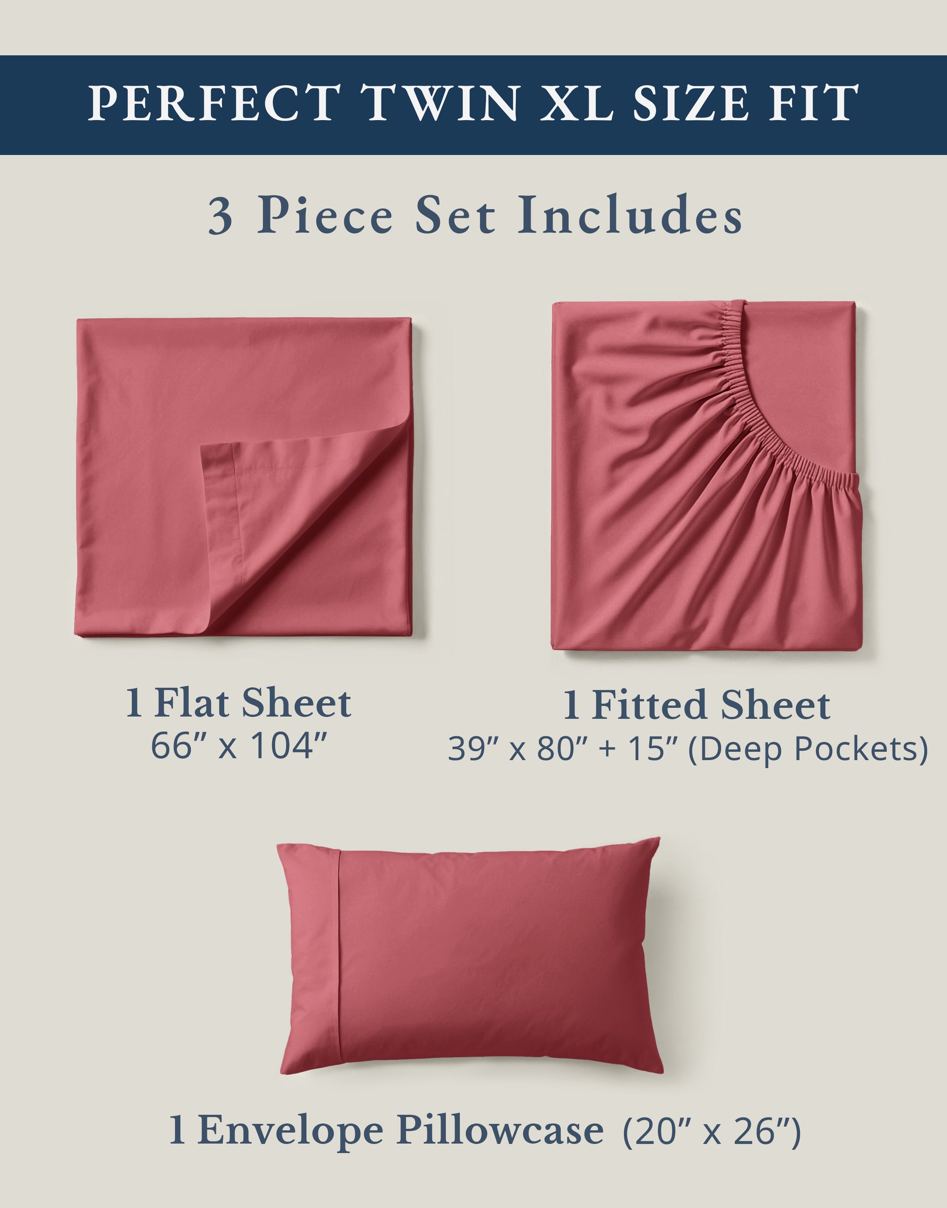 100% Organic Cotton-Mineral-Red
