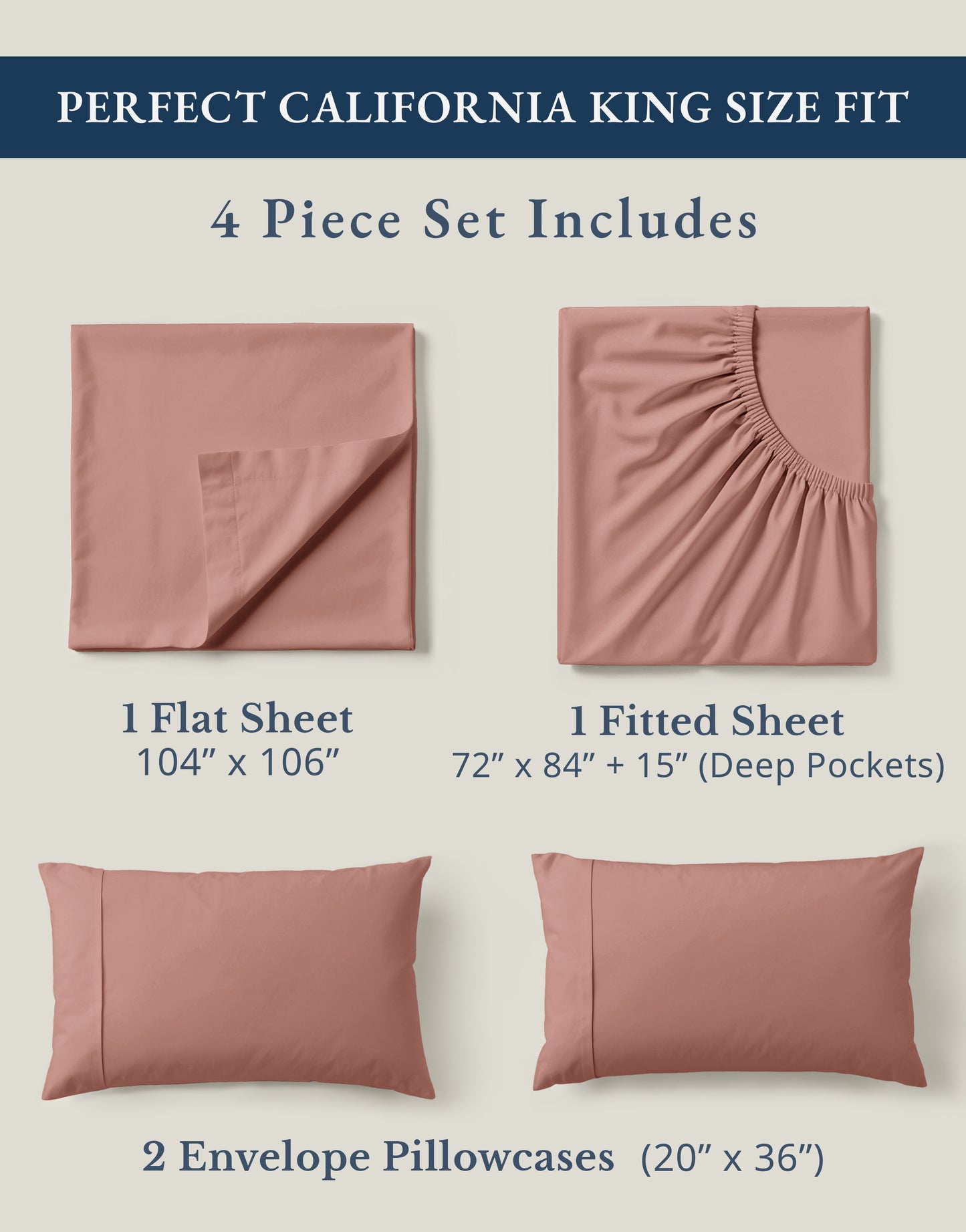 100% Organic Cotton-Rose-Dawn