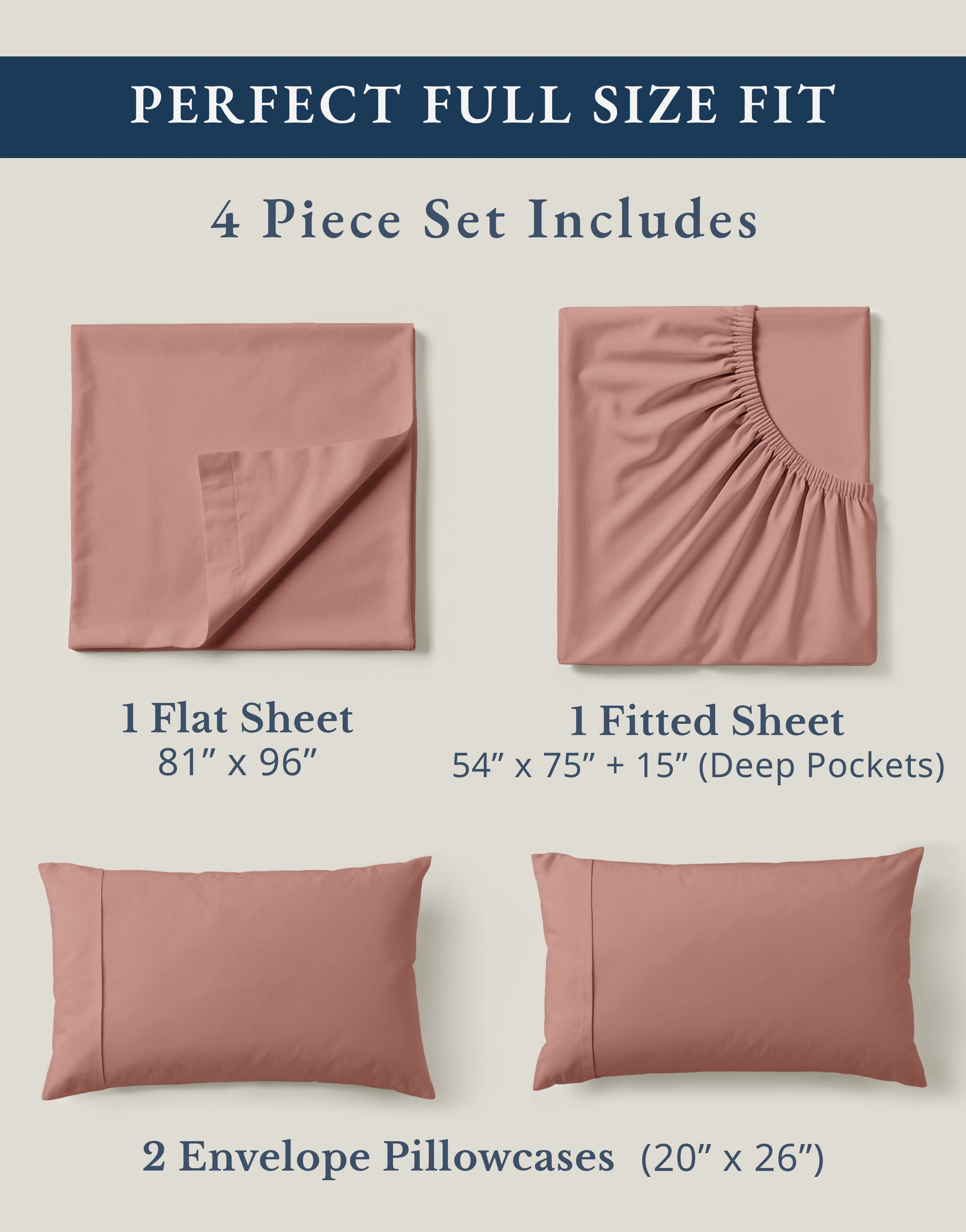 100% Organic Cotton-Rose-Dawn