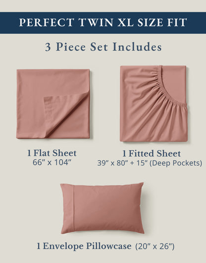 100% Organic Cotton-Rose-Dawn