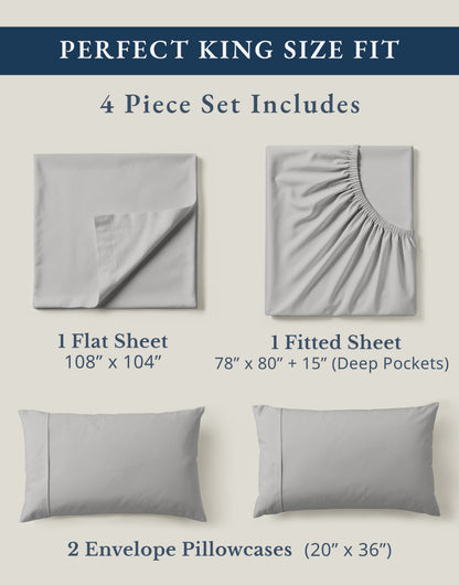 100% Organic Cotton-Silver