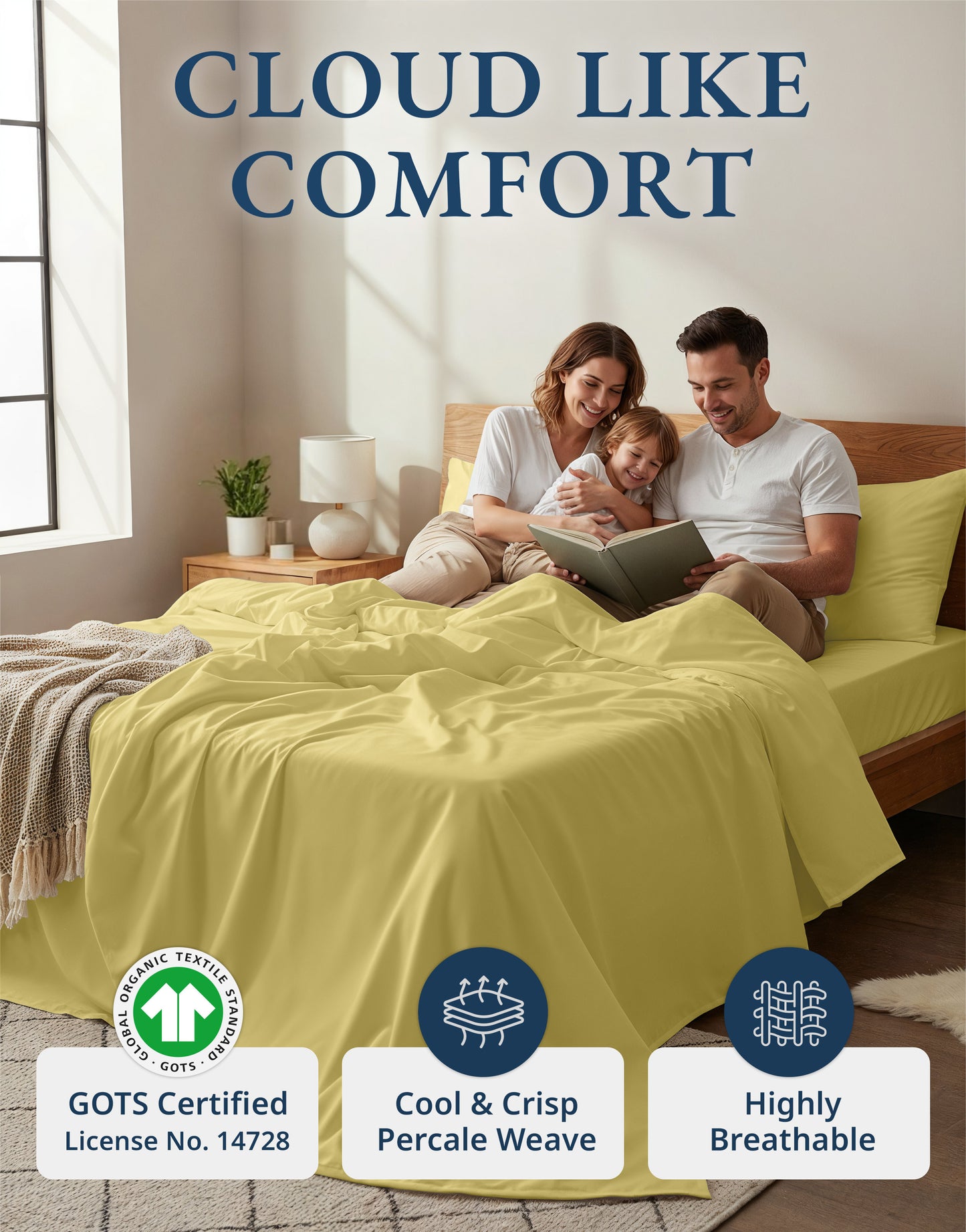 100% Organic Cotton-Cocoon