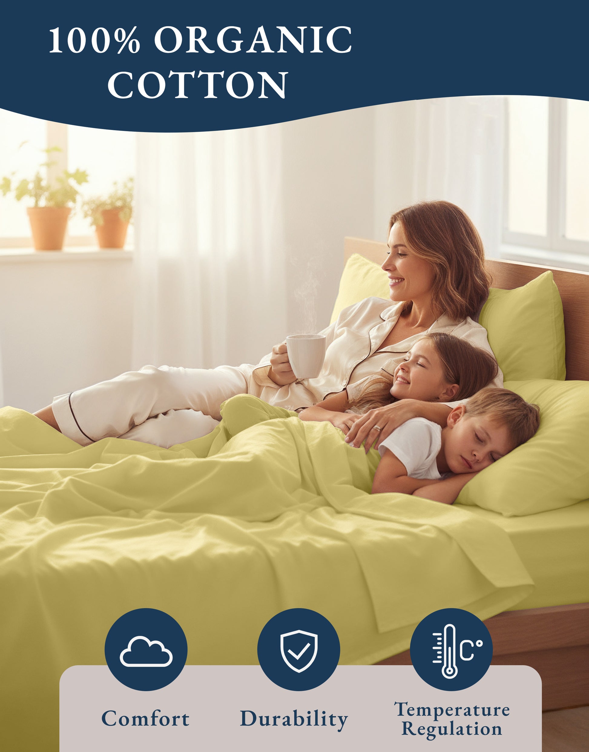 100% Organic Cotton-Cocoon