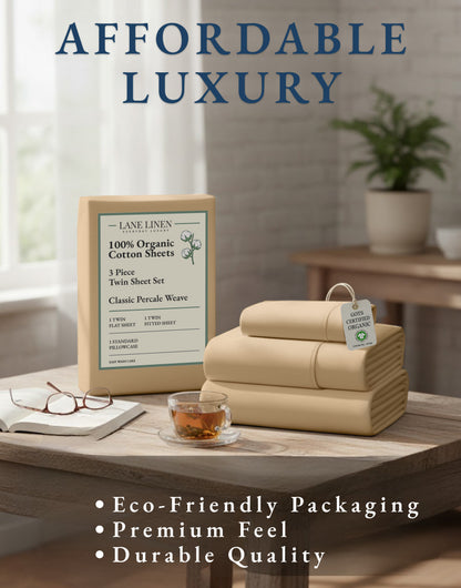 100% Organic Cotton-Linen