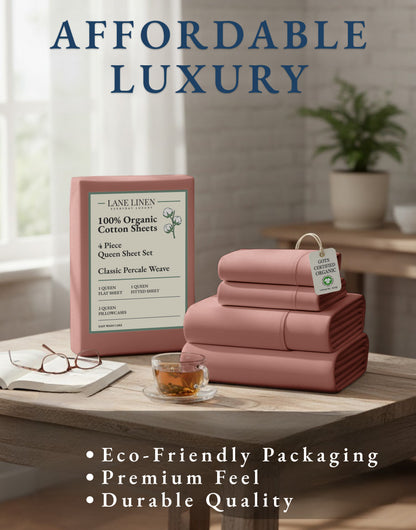 100% Organic Cotton-Rose-Dawn
