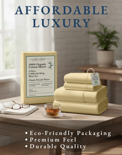 100% Organic Cotton-Vanilla