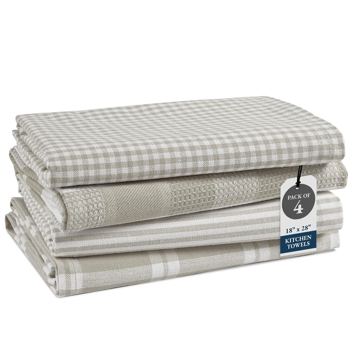 4 Piece Multiweave Kitchen Towel Set