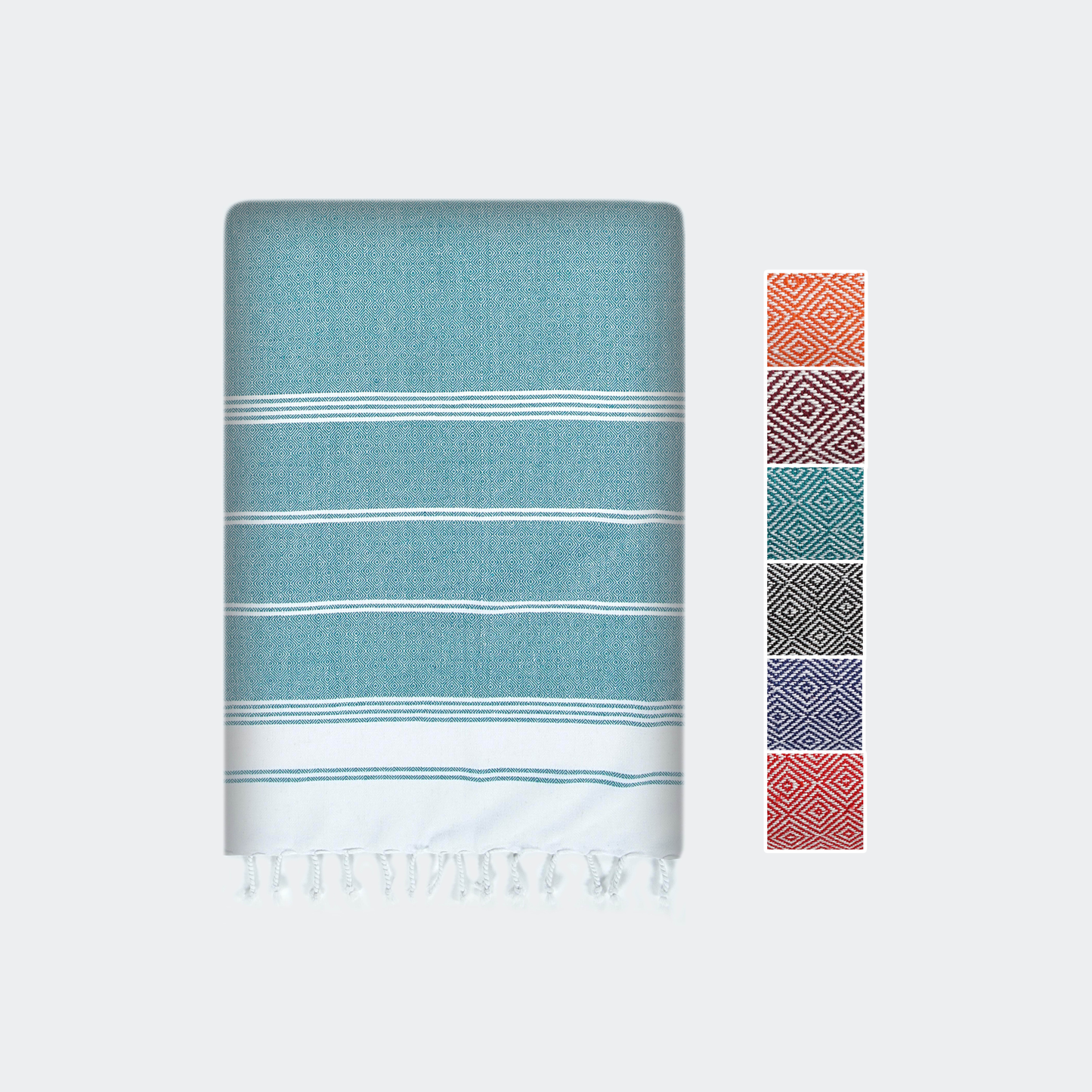 1 PIECE TURKISH BEACH TOWEL-BALTIC