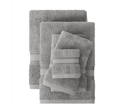 12 Piece Towel set-Space Grey
