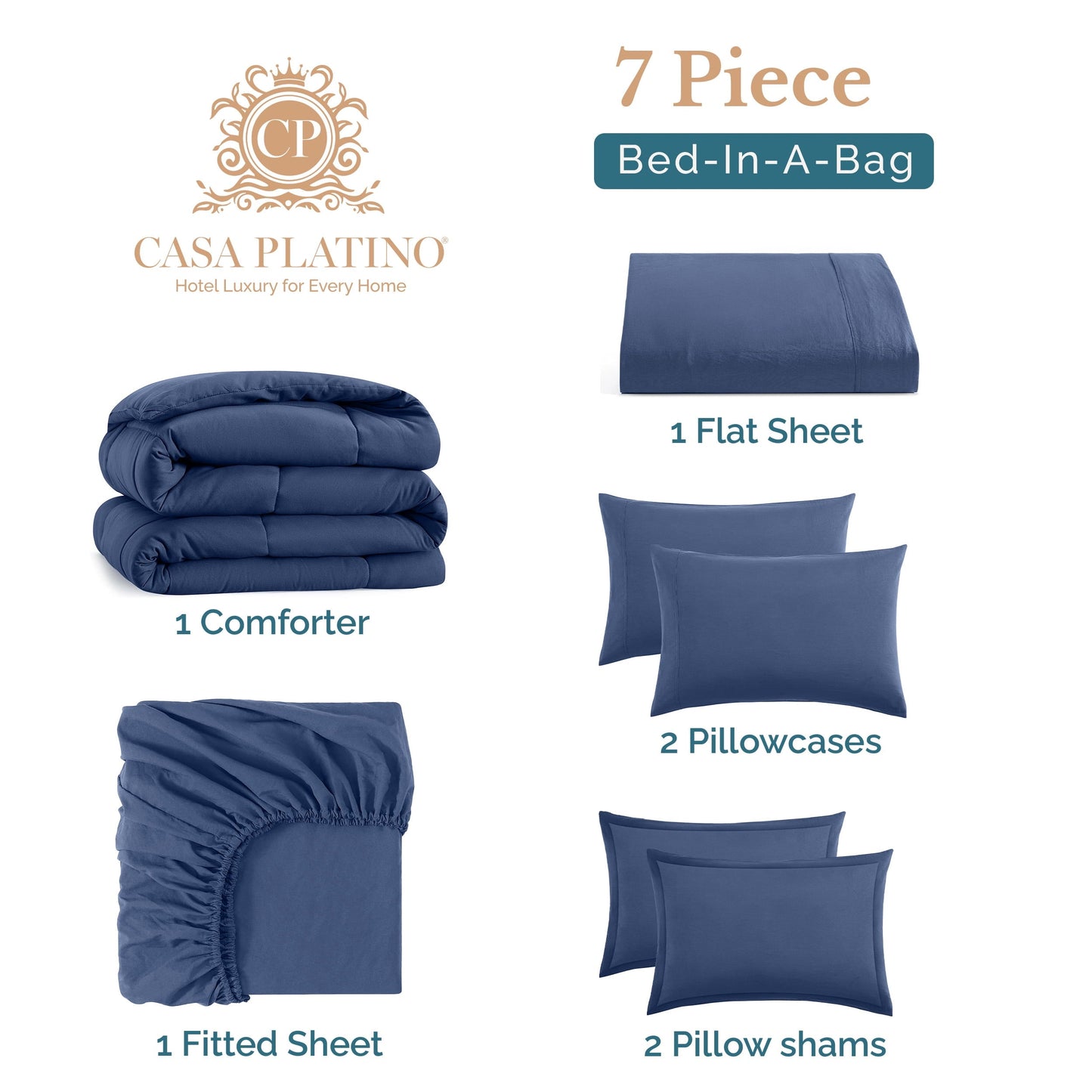 Bed in a Bag cp-gallery: color=Navy