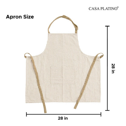 20-Piece Kitchen Towel Set Cotton Dish Towels cp-gallery: color=Beige; size=20 Piece Set