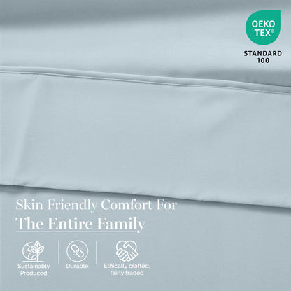 450 Thread Count Cotton Sheet Set cp-gallery: color=French Blue