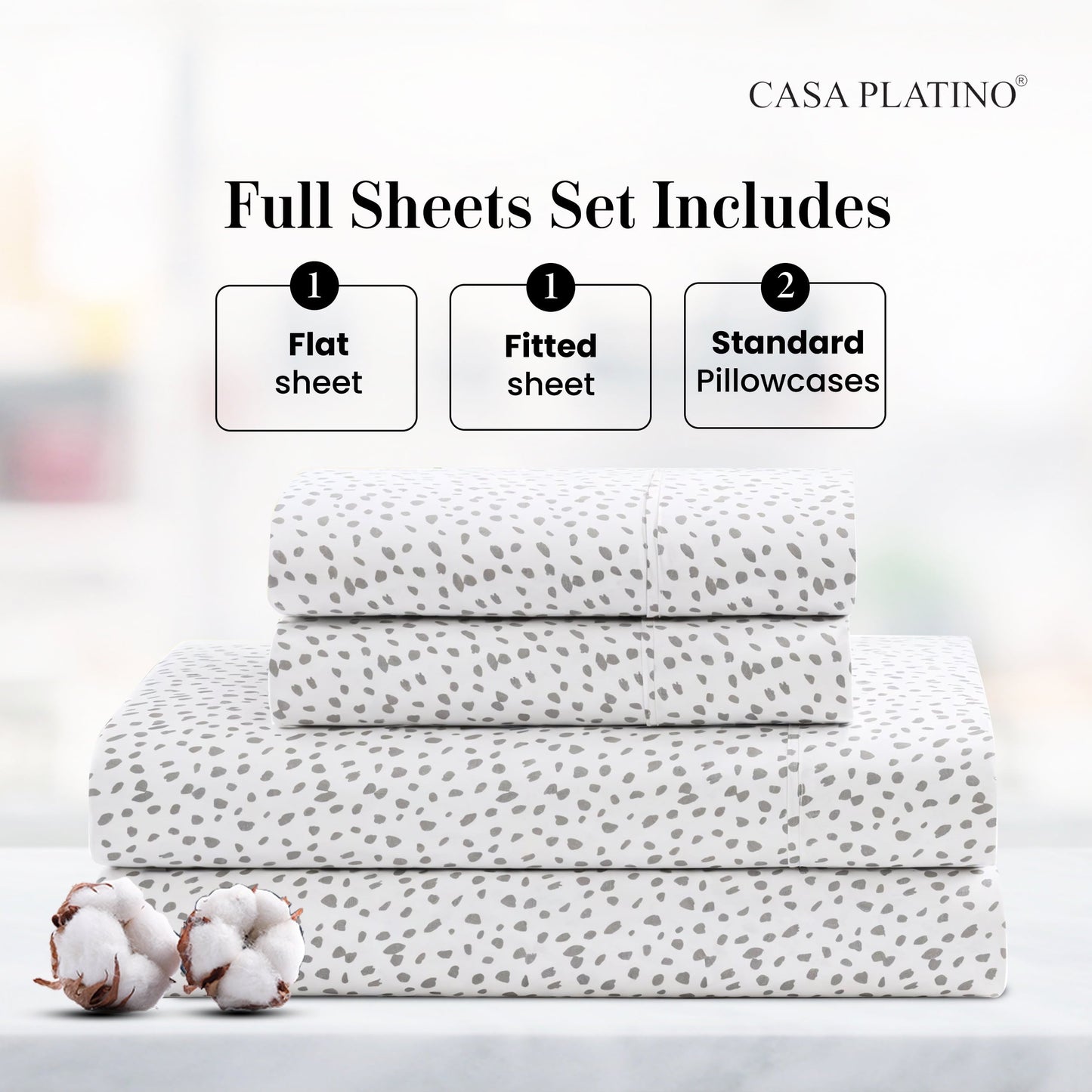 Percale Cotton Sheet Set cp-gallery: all=true