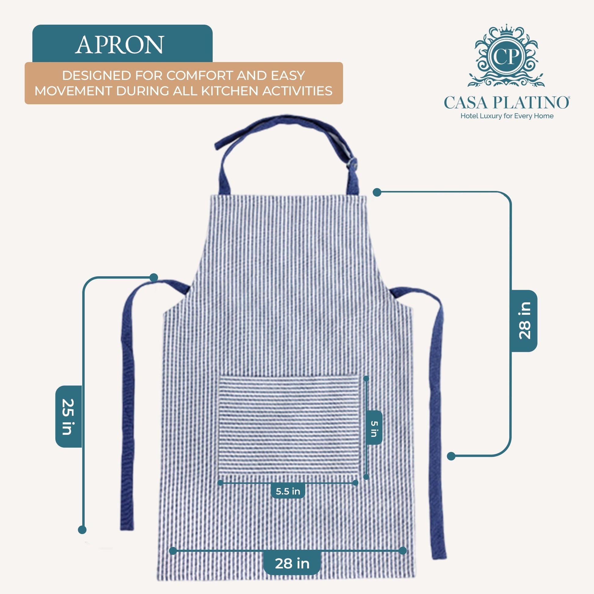 20-Piece Kitchen Towel Set Cotton Dish Towels