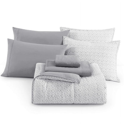Bed in a Bag cp-gallery: color=White Base Grey Dot