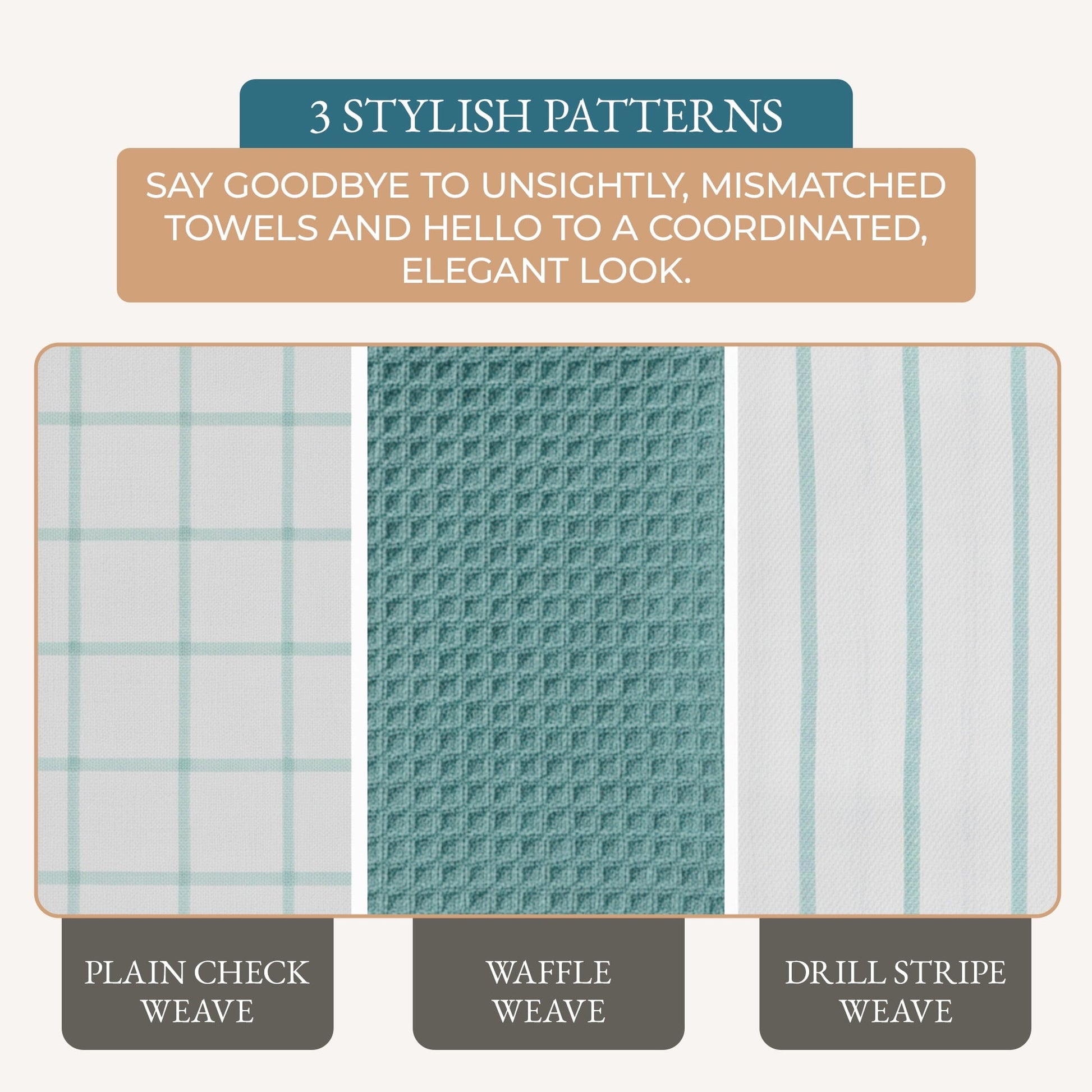 Multi-Weave Kitchen Towel Set
