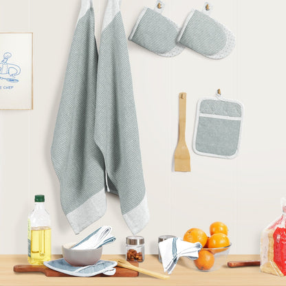 Kitchen Set - Oven Mitts, Pot Holders & Towels cp-gallery: all=true