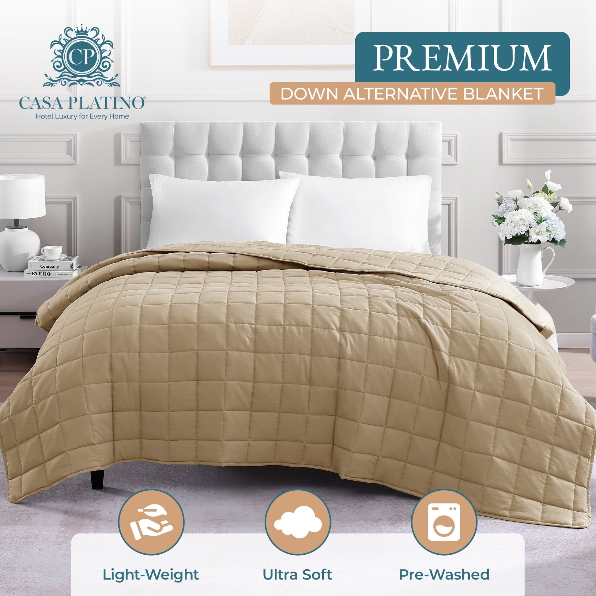Quilted Bed Blanket