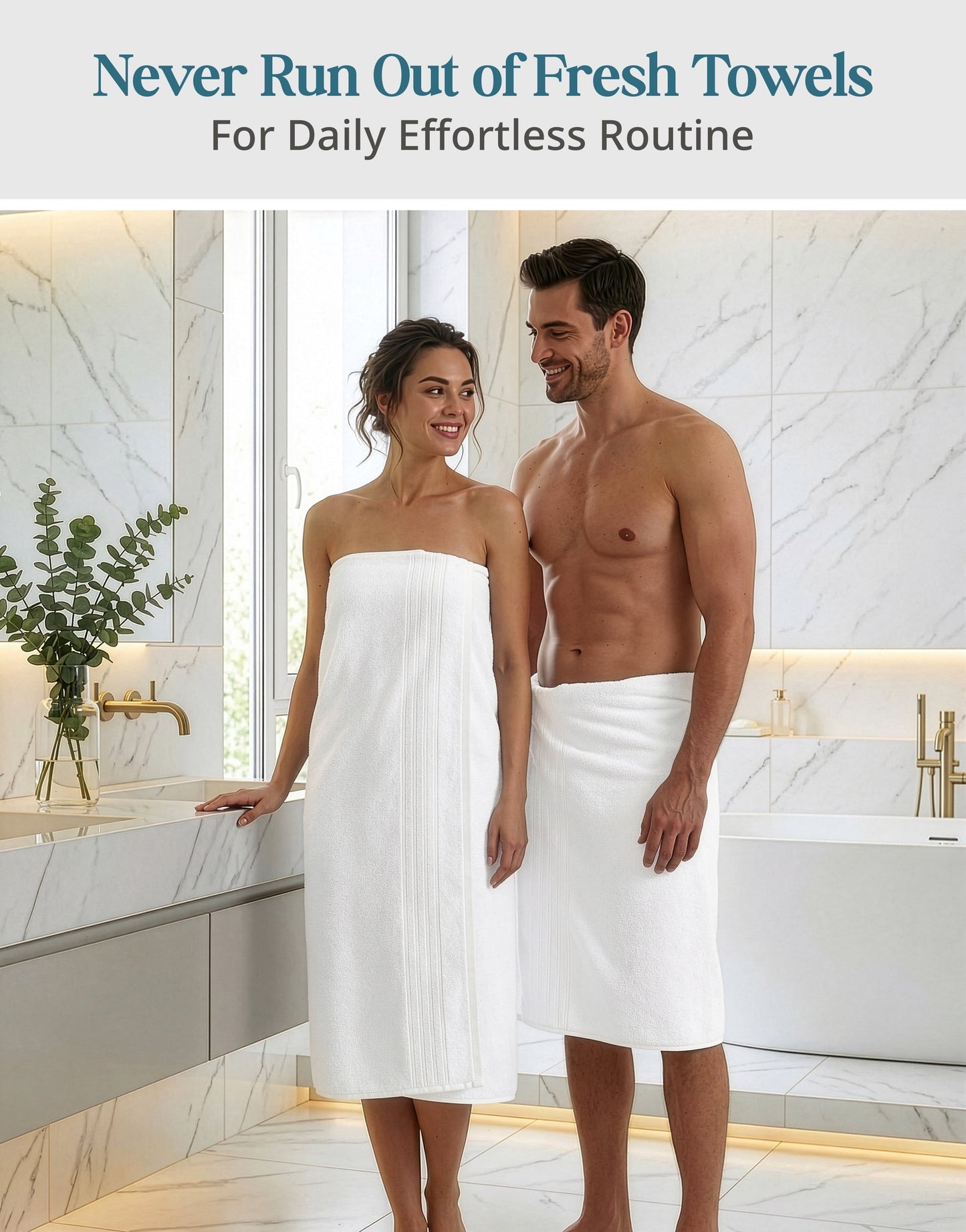 4-Piece Oversized Bath Sheets Set cp-gallery: color=White; size=4 Piece Set