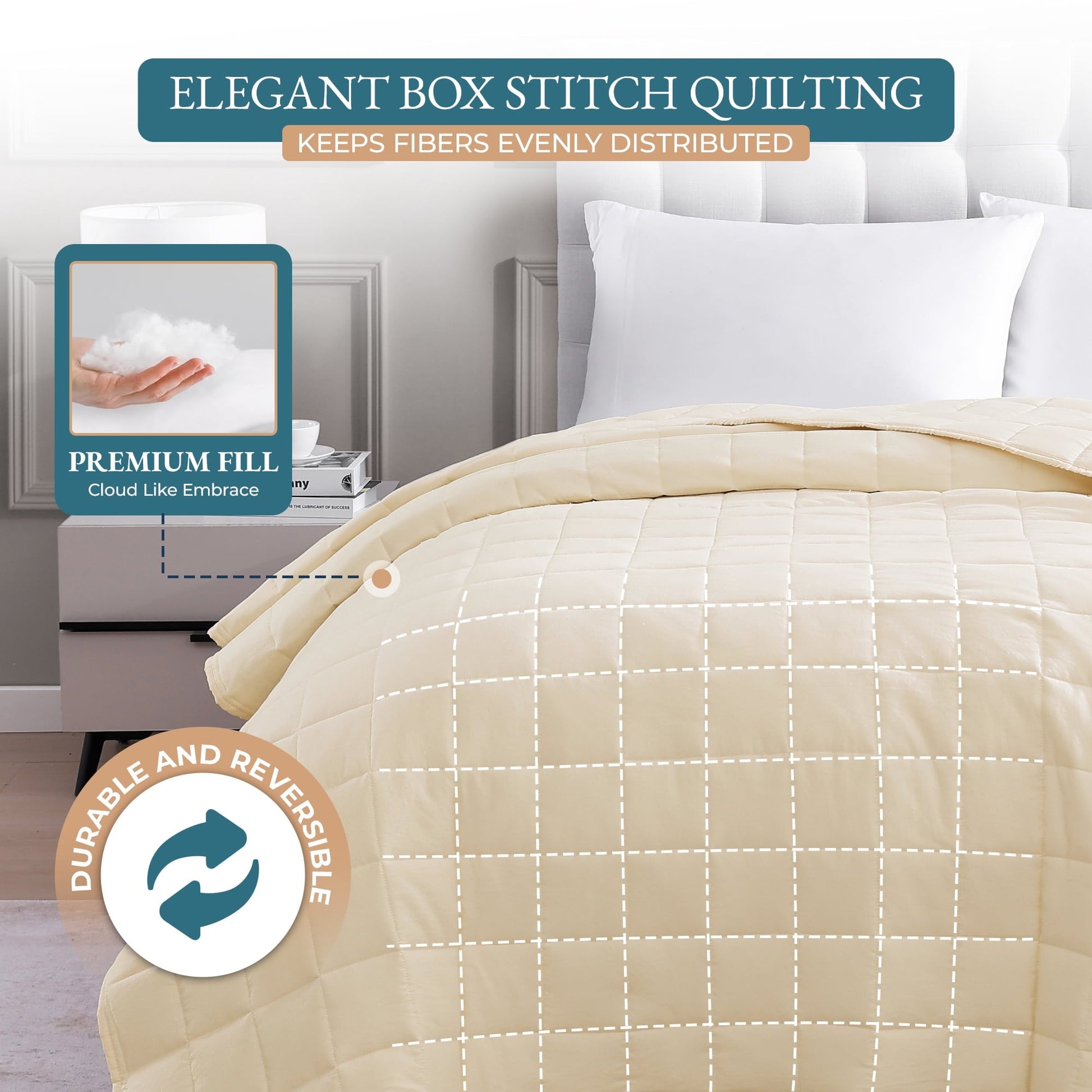 Quilted Bed Blanket
