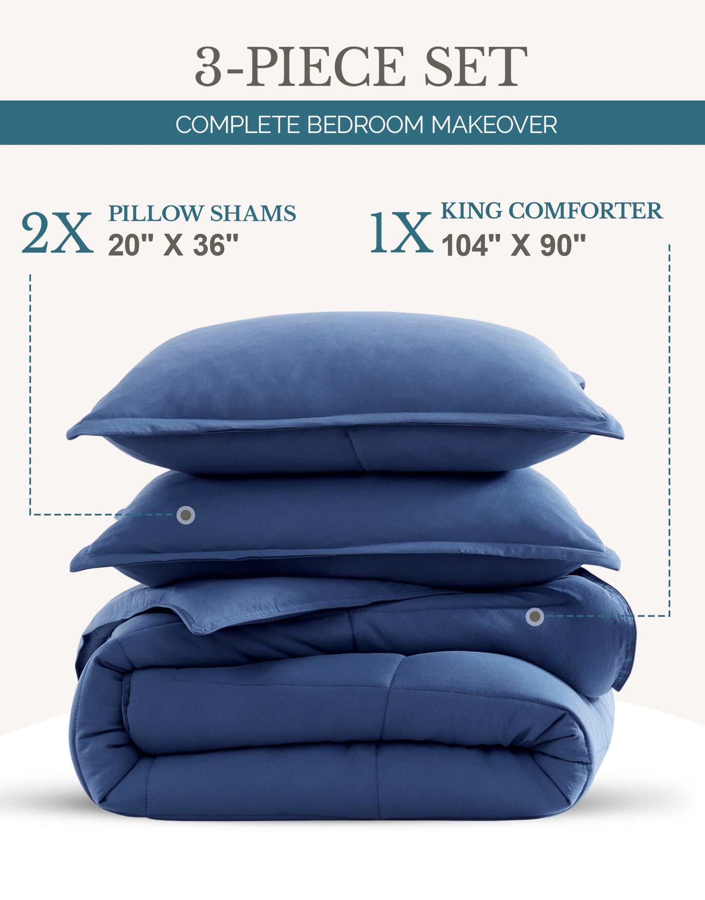 Down-Alternative Comforter cp-gallery: color=Navy
