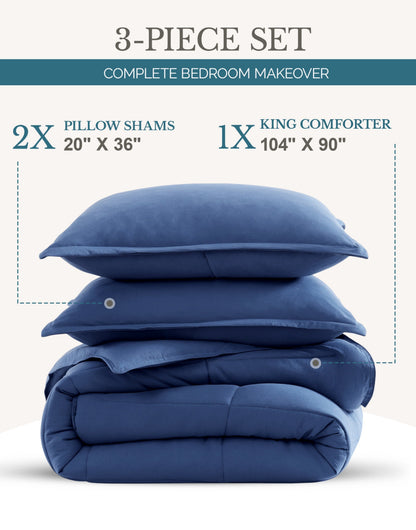 Down-Alternative Comforter cp-gallery: color=Navy