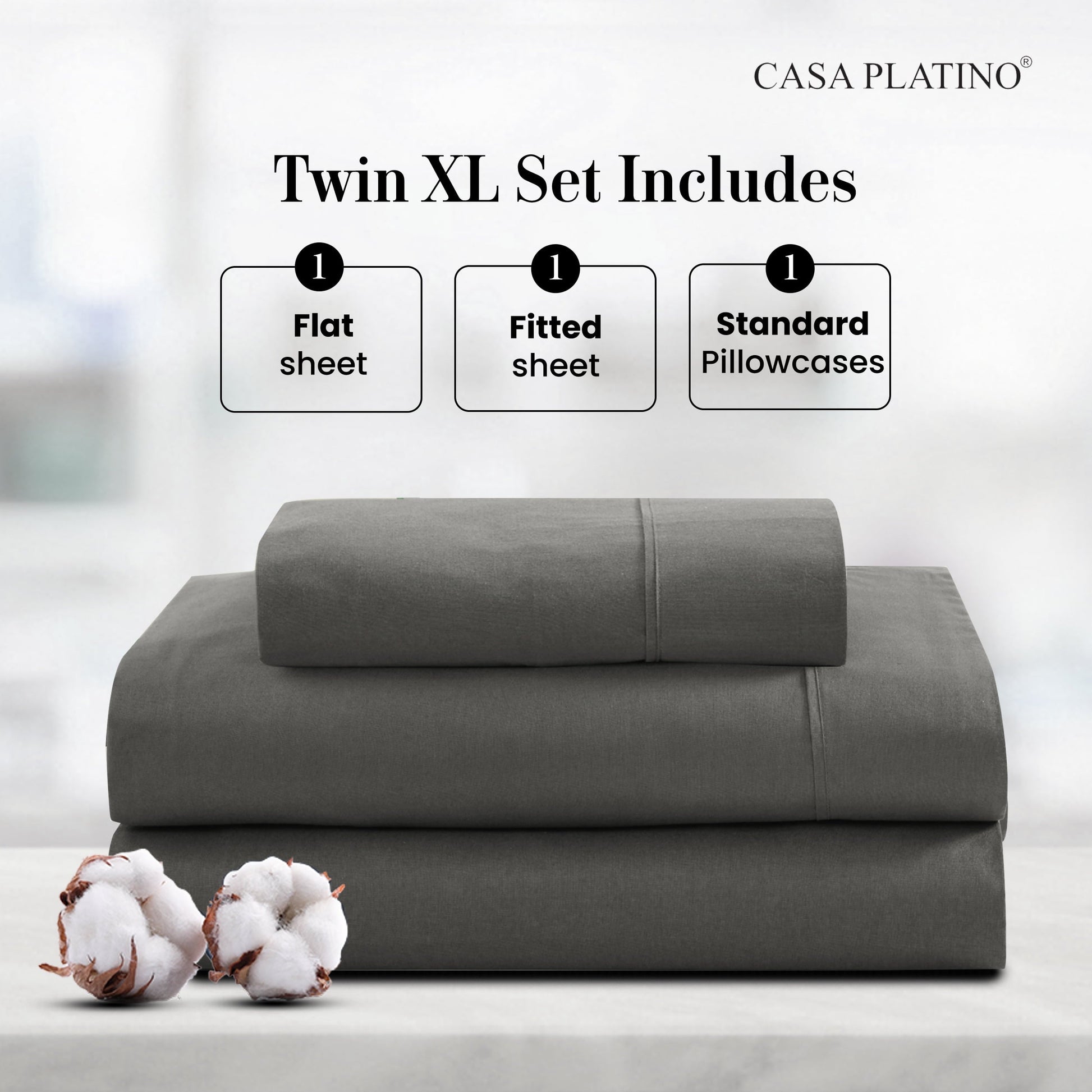 Percale Cotton Sheet Set