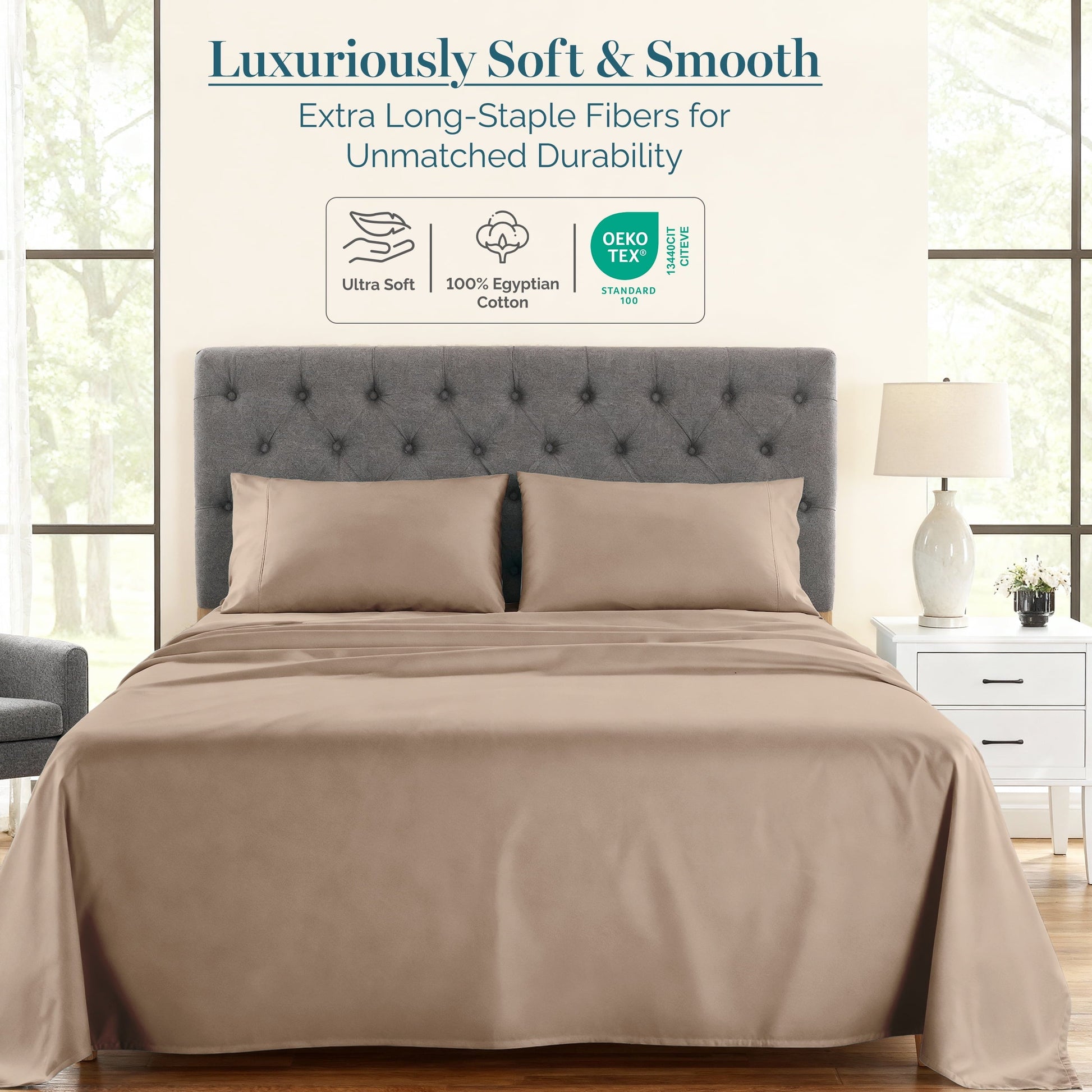 1000 Thread Count Egyptian Cotton Sheet Set
