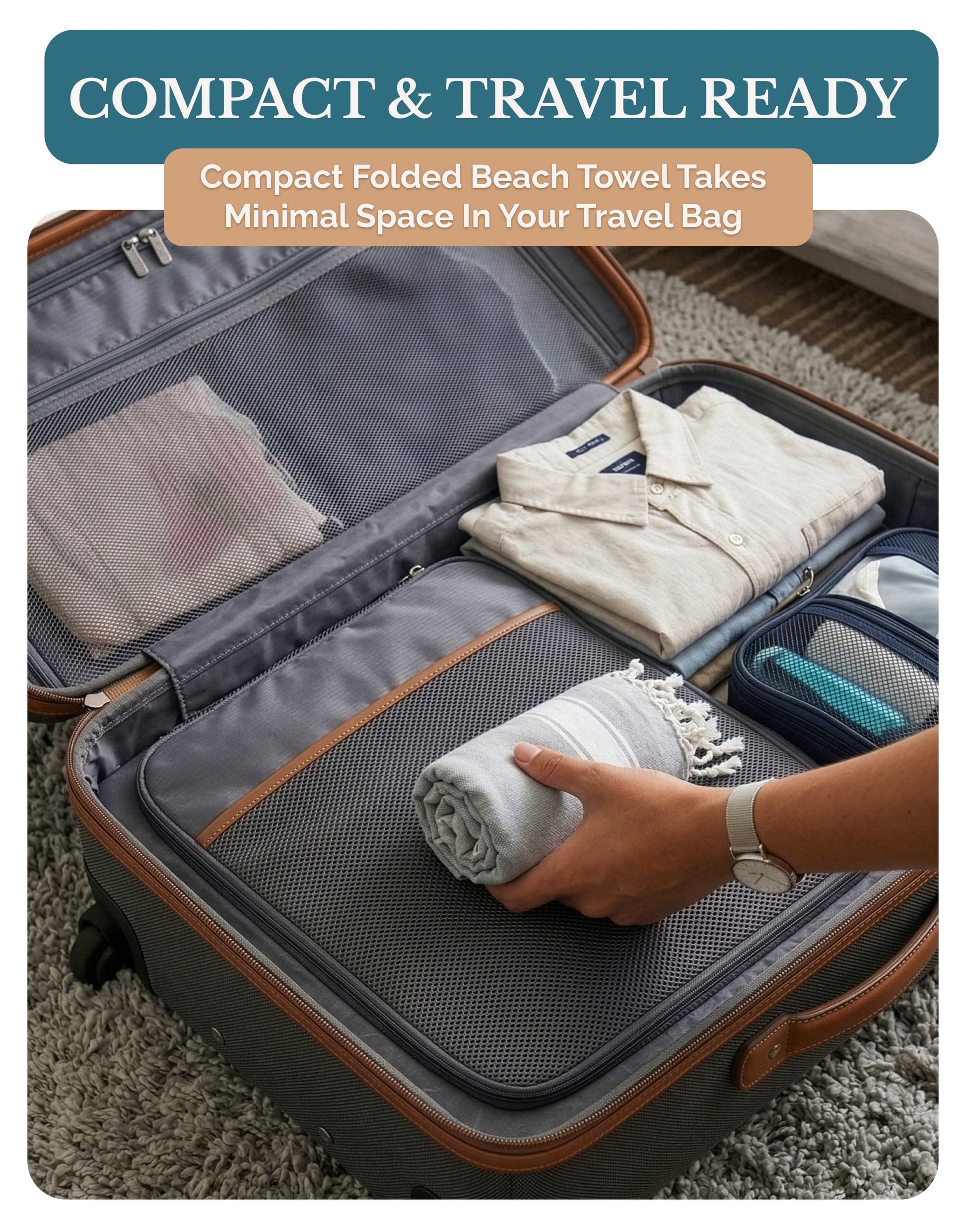 Cotton Hammam Beach Towels Multi-Pack